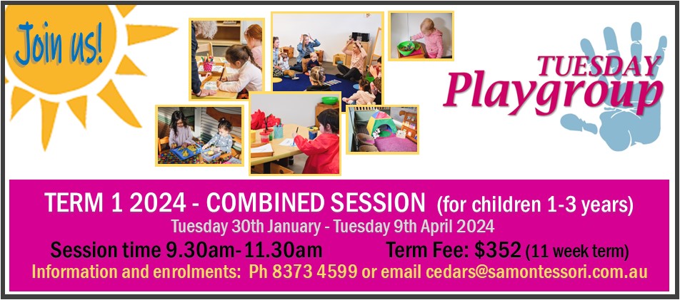 Playgroup Term 1 2024 internet ad